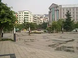 Maoping Town, the county seat of Zigui County, is often labeled "Zigui" on less-detailed maps