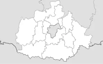Pécsvárad is located in Baranya County