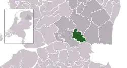 Location of Hoogeveen