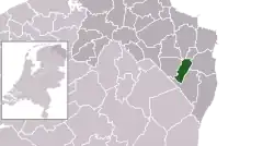 Location of Pekela