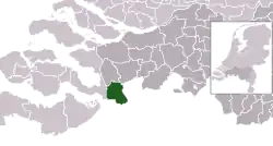 Location of Woensdrecht