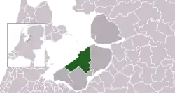 Location of Lelystad