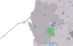 Location in the former Wûnseradiel municipality