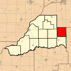 Location in Mason County