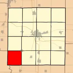 Location in Jefferson County