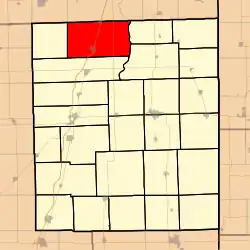 Location in Iroquois County
