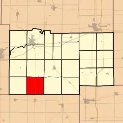 Location in Lee County