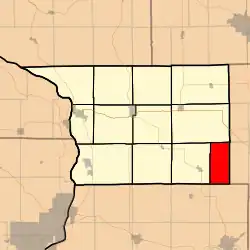 Location in Carroll County