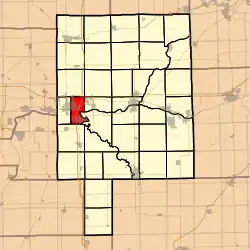 Location in LaSalle County