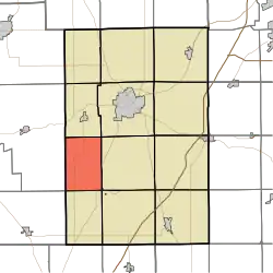 Location in Huntington County