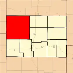 Location in Elk County