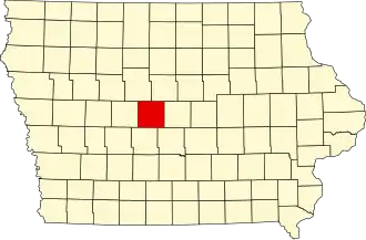 Boone County map
