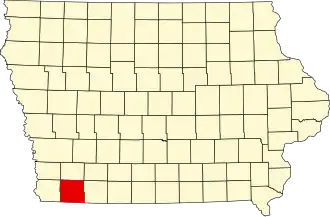Page County map