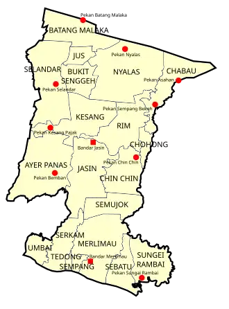 Selandar in Jasin District