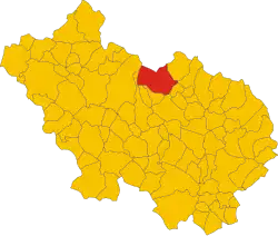 Sora within the Province of Frosinone