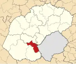 Location in the Free State