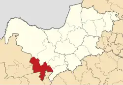 Location in the North West