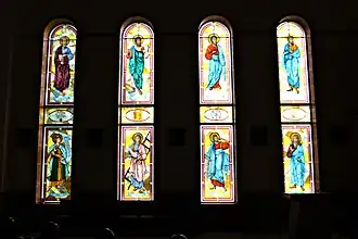 Stained glass windows