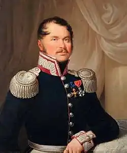 Marcin Jabłoński&nbsp;[pl], Portrait of General Józef Bonawentura Załuski