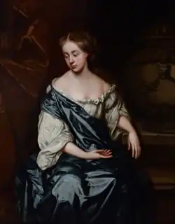 Margaret Blagge, wife of Sidney Godolphin, portrait by Matthew Dixon