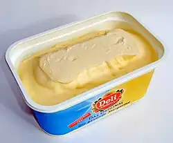 A tub of Margarine