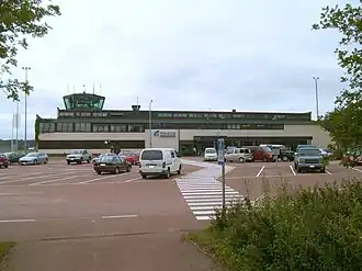 The Mariehamn Airport in Jomala