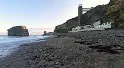 Marsden Rock was once part of the main cliff, but became separated overtime due to the erosion of less-resistant stone.