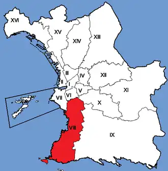 Location within Marseille