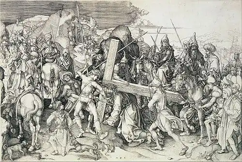 Christ Carrying the Cross, 28.8 x 43.3&nbsp;cm