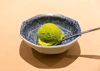 Matcha ice cream
