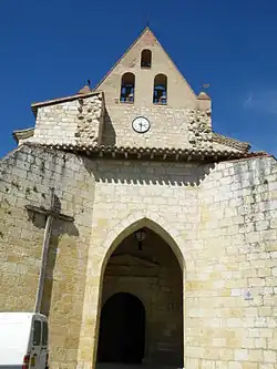 The church of Saint-Orens, in Maubec