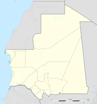Boumdeid is located in Mauritania