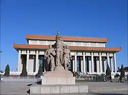 Mausoleum of Mao Zedong in Beijing, China