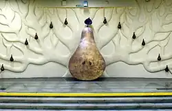 Hrushawka, 2012, bronze, ceramics (author Maxim Piatrul)