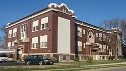 The former McKinley School is listed on the National Register of Historic Places