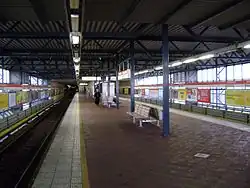 The station before renovations