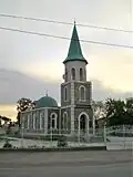 Old city mosque (Kaz. Jóndelgen Pavlodardyń eski meshiti)