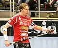 Mika Kohonen in 2013 wearing the Storvreta IBK jersey