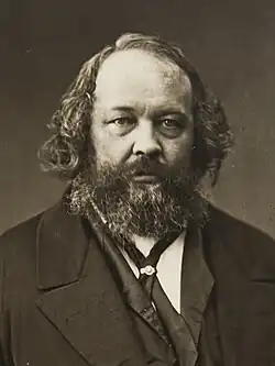 Head shot of Bakunin