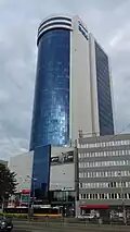 Atlas Tower hosting the Embassy of Mexico in Warsaw
