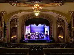 Photograph from inside the Missouri Theater