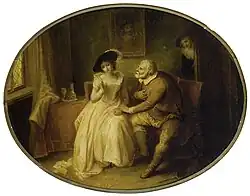 Mistress Ford and Falstaff, c. 1810s