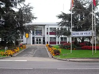 The town hall in Mondelange