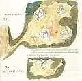 A 1400's map where the name Sanstratos is used