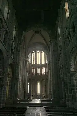 Nave of the abbey