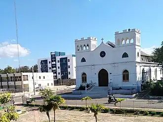 Monte Cristi, Dominican Republic in downtown area.