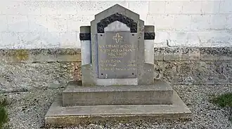 The war memorial in Coolus