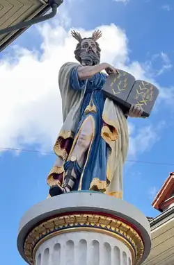 Moses with the Ten Commandments