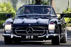 Prince Abdul Mateen's Mercedes-Benz 300 SL in 2022