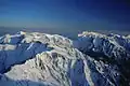 Mount Suisho seen from Mount Yari.